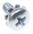 6003-001439 SCREW-TAPTITE;BH,+,S,M4,L8,ZPC(YEL)