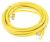 PATCHKABEL, CAT6, S/FTP, RJ45 GERADE/GEWINKELT, YE, 3,0M