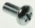 011284R SCREW M5X10 YSB SILVER