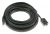 CABLE DE EXTENSIÓN CAT7, RJ45, S/FTP (PIMF), NEGRO, 10M