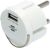 1508110 USB STECKDOSENADAPTER 2,4A WEISS